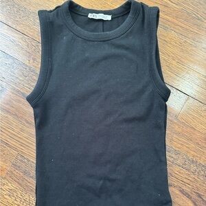 Zara Black Tank Top